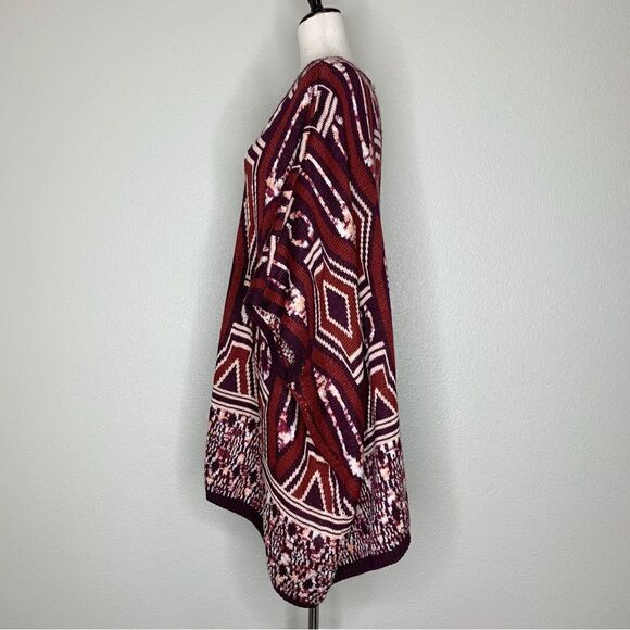 Mossimo Women’s Size L/XL Aztec Knit Oversized Open Front Cardigan - Picture 6 of 12